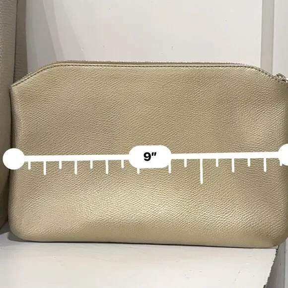 Furla Gold Cosmetic Bag Elegant Design - Picture 8 of 8